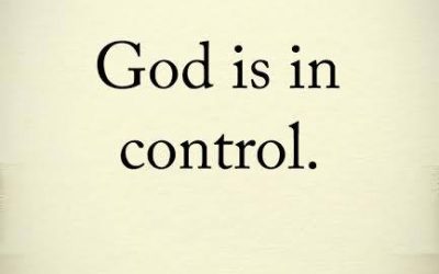 GOD IS IN CONTROL